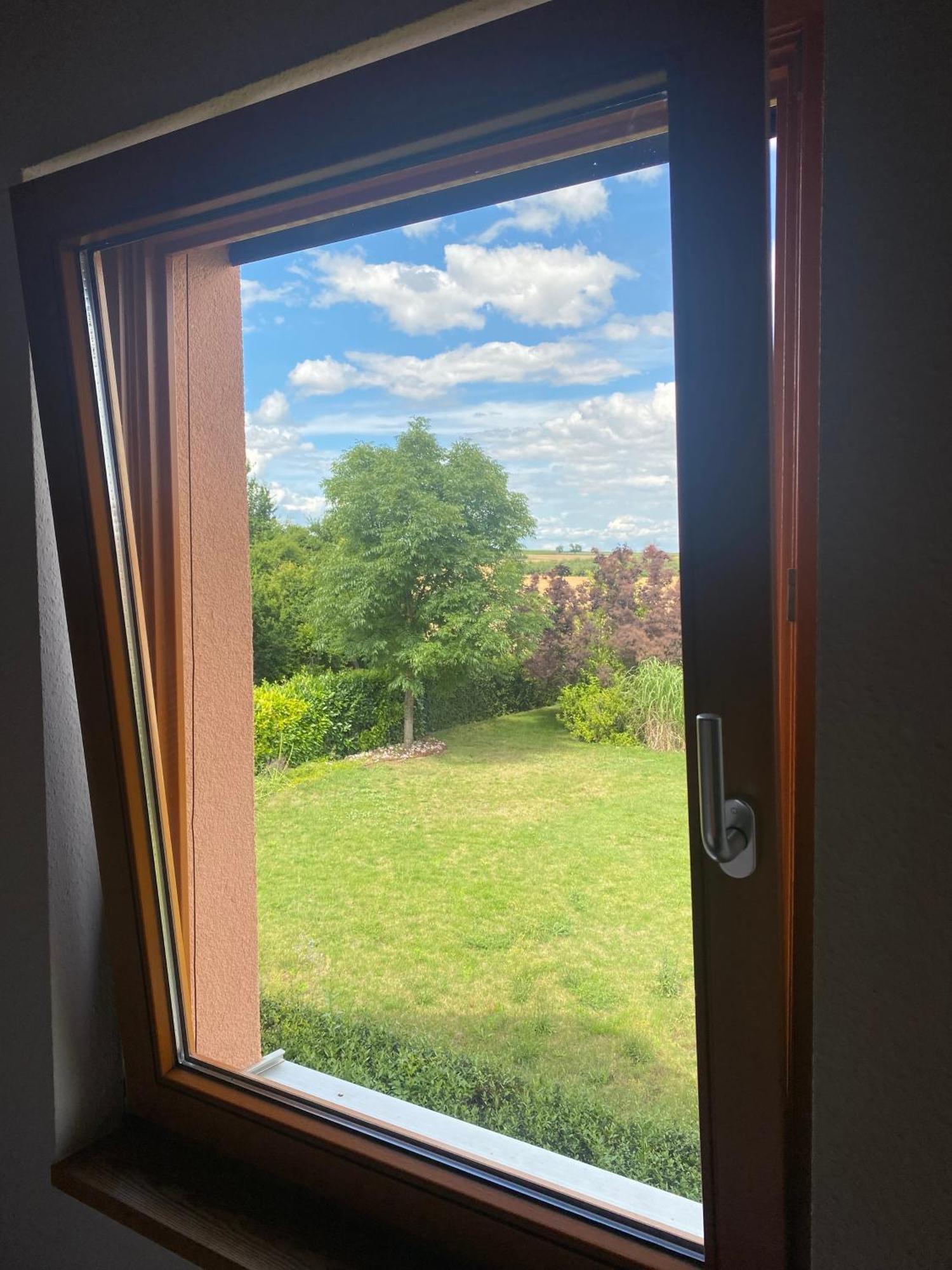 Maisonette-Ferienzimmer Am Backhausgarten Flonheim Exteriör bild